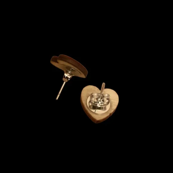 1/24/23***- 3 for $15 SO SWEET heart shaped stud valentines earrings - Picture 2 of 2